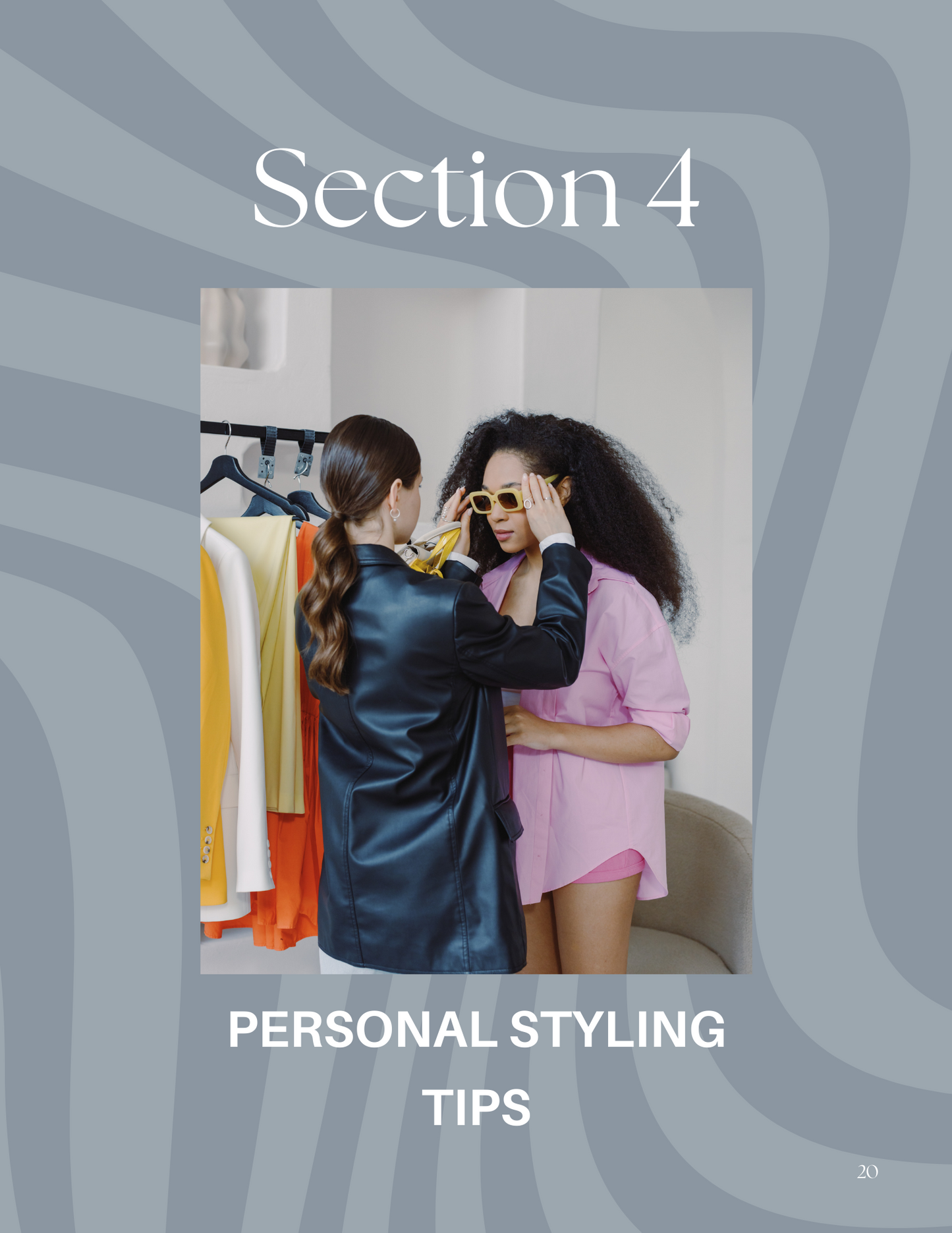 Personal Style Workbook Digital Product E-book Couture Steps